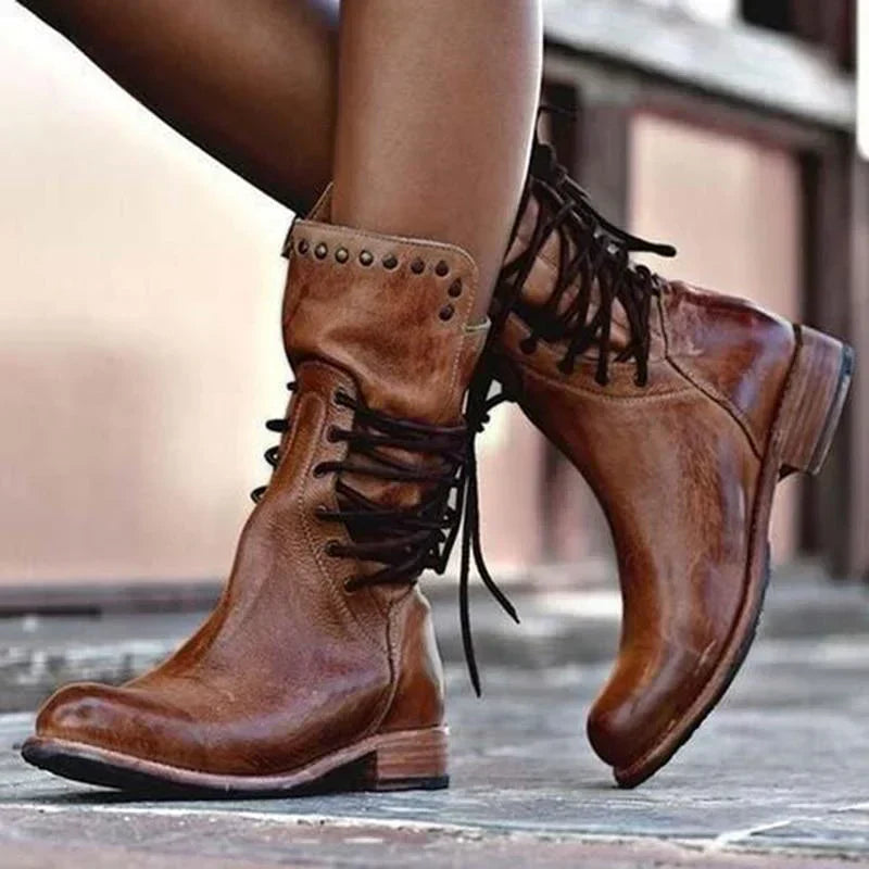 Lucy | Stylish Leather Boots
