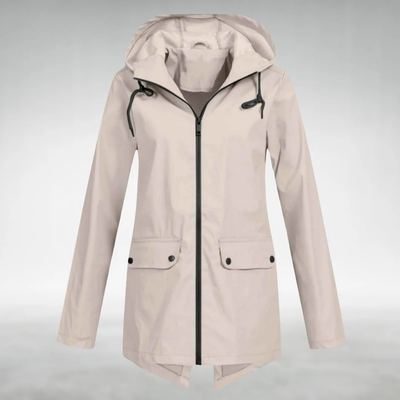 Iveta – Stylish Waterproof Jacket for Rain and Wind