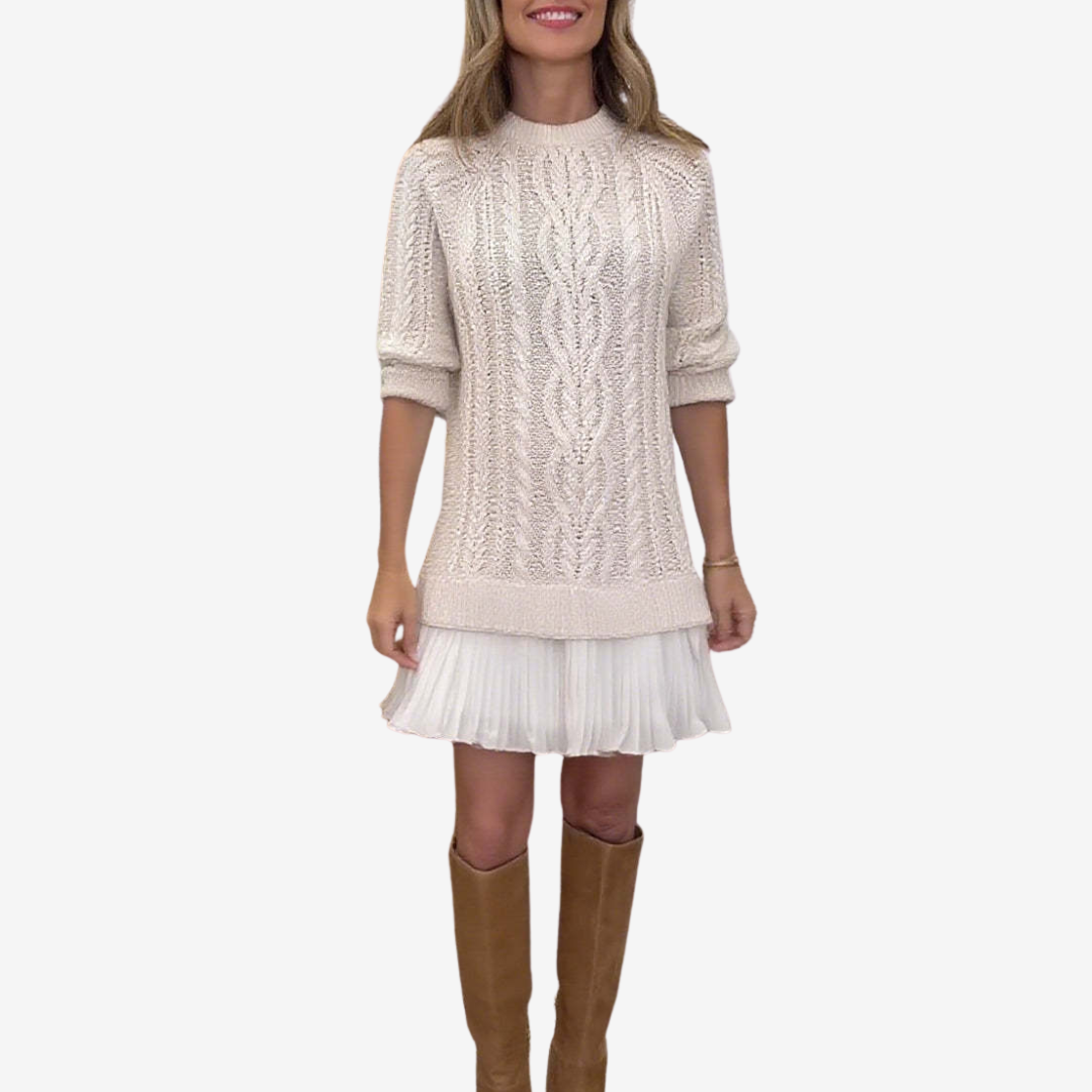 Madeline – Knit dress with timeless charm