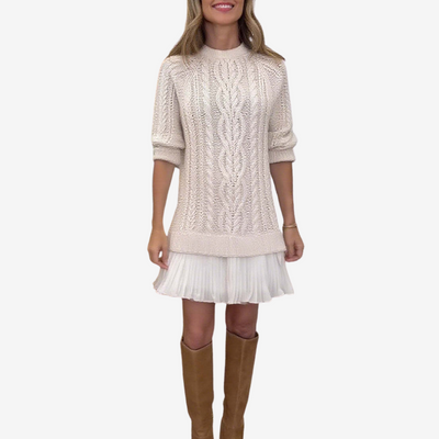 Madeline – Knit dress with timeless charm