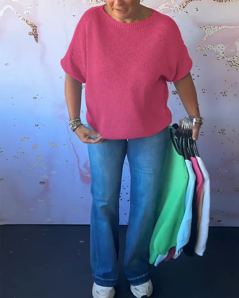 Claire – Cozy knit sweater for all seasons