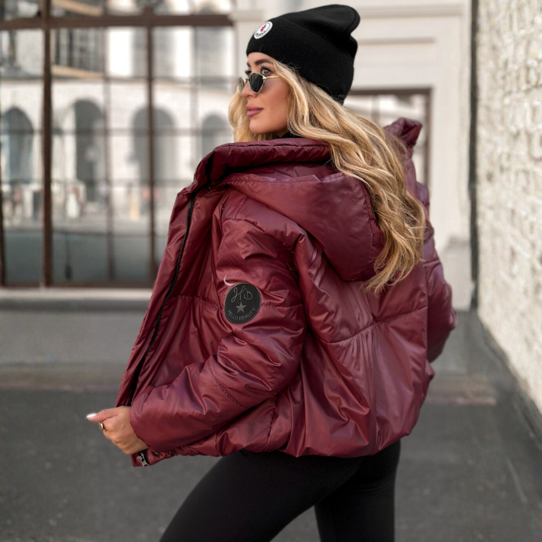 Elaine – Short quilted coat