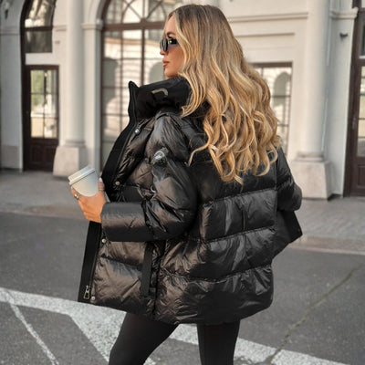 Marie – Long quilted coat