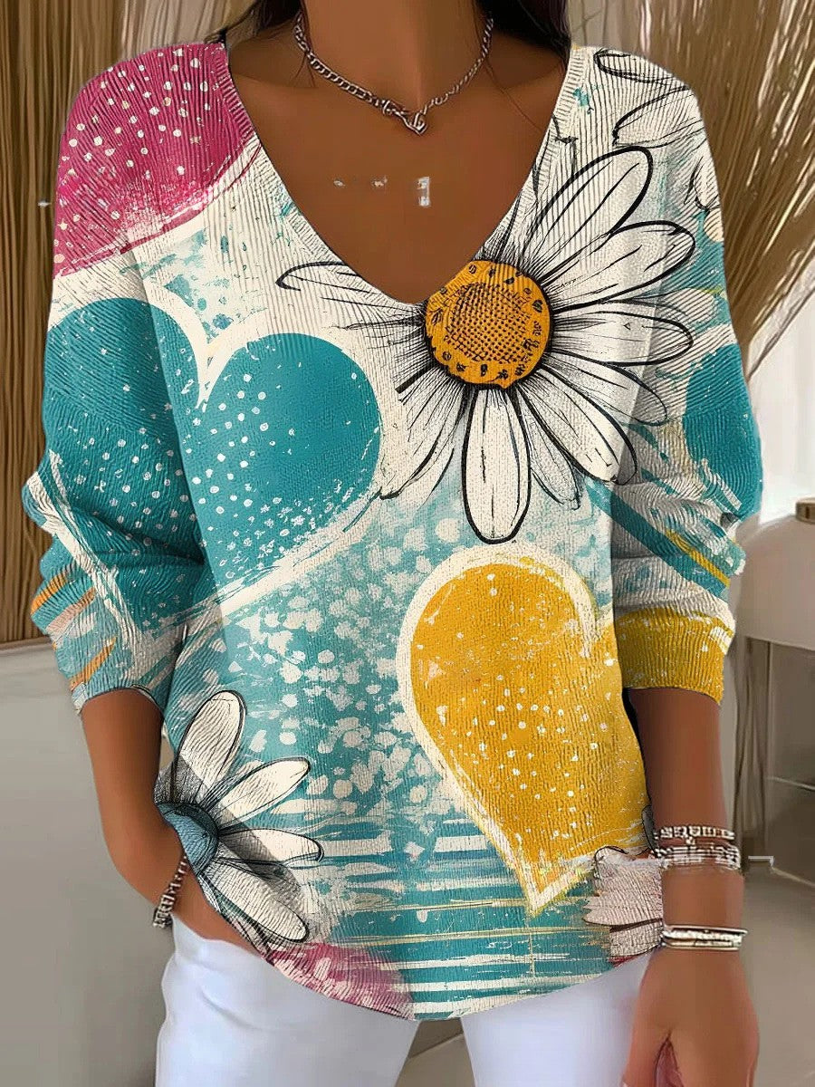 Helena | V-Neck Sweater