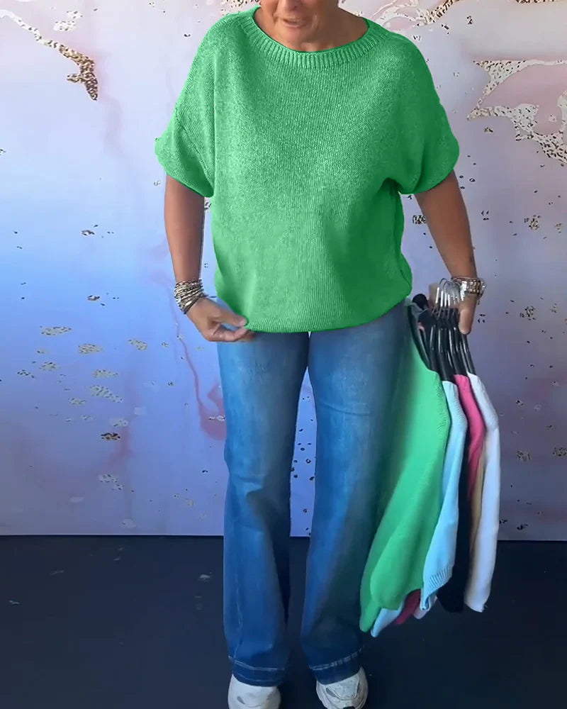 Claire – Cozy knit sweater for all seasons