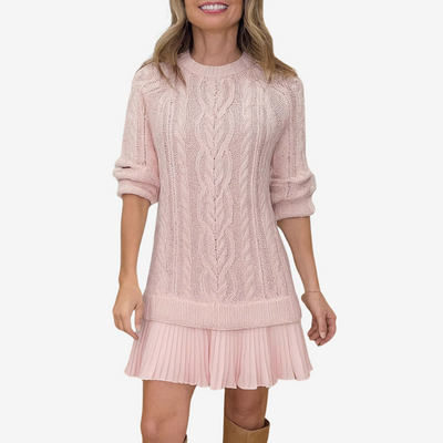 Madeline – Knit dress with timeless charm