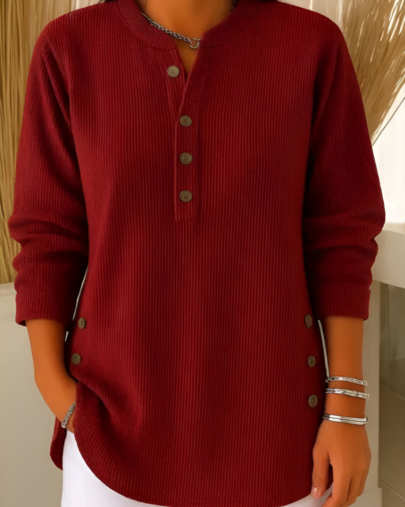 Helen – Soft knit top for effortless everyday elegance