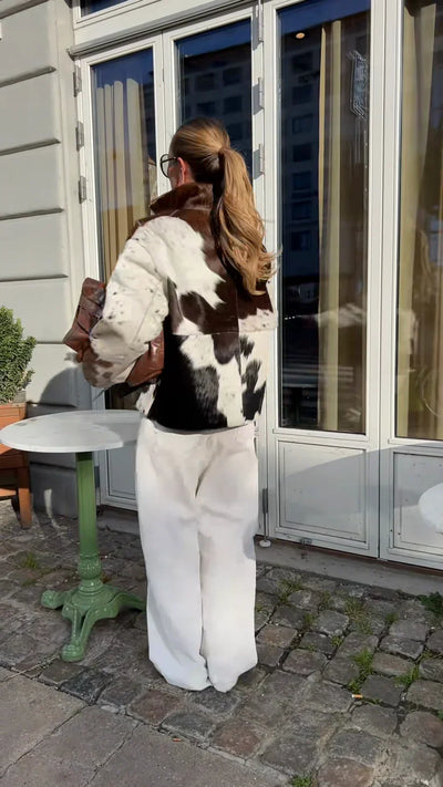 Lenka – Warm Jacket with Original Pattern