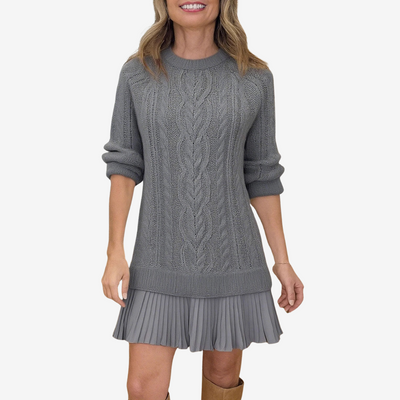 Madeline – Knit dress with timeless charm