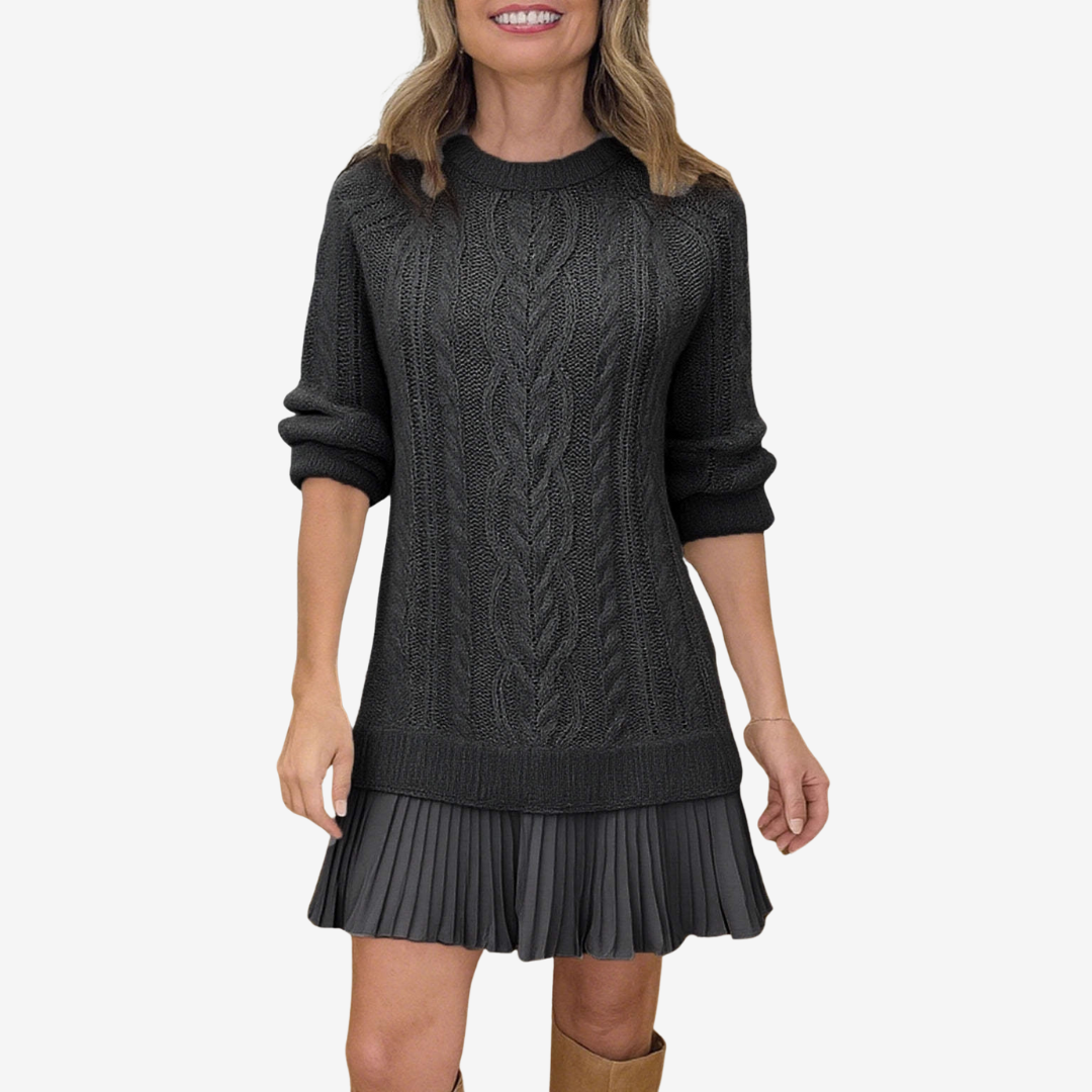 Madeline – Knit dress with timeless charm