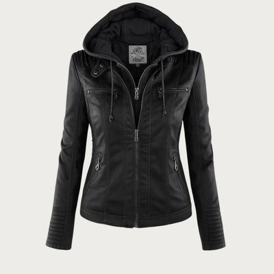 Astrid – Timeless faux leather jacket