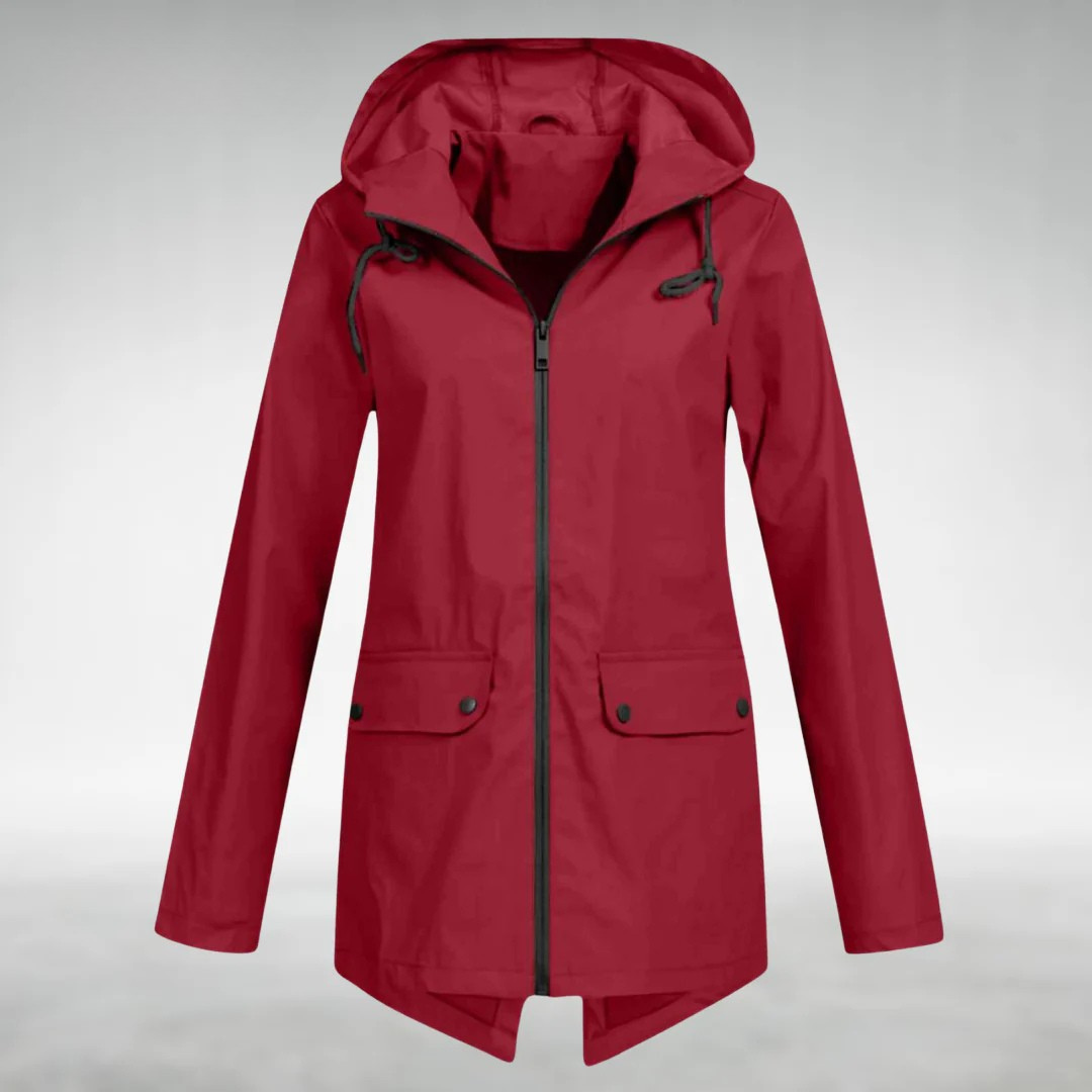 Iveta – Stylish Waterproof Jacket for Rain and Wind