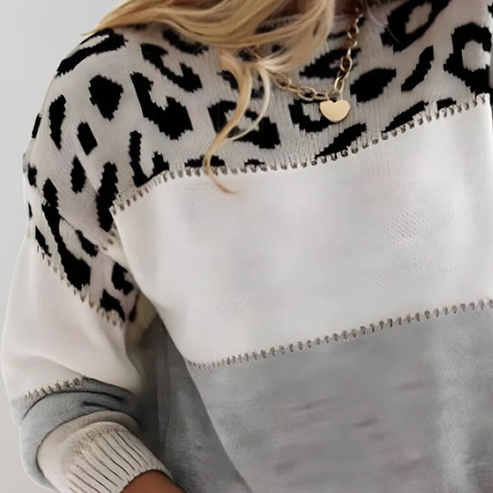 Eve™ | Leopard Elegance Sweater