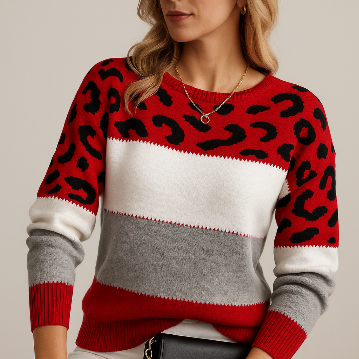 Eve™ | Leopard Elegance Sweater