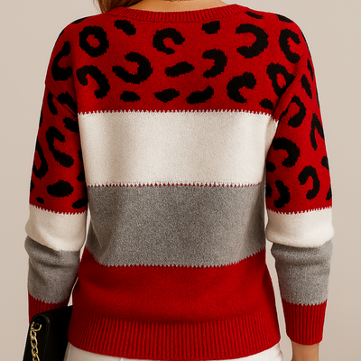 Eve™ | Leopard Elegance Sweater