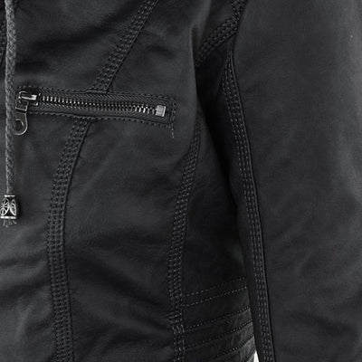 Karen™ | Robust and Elegant Leather Jacket