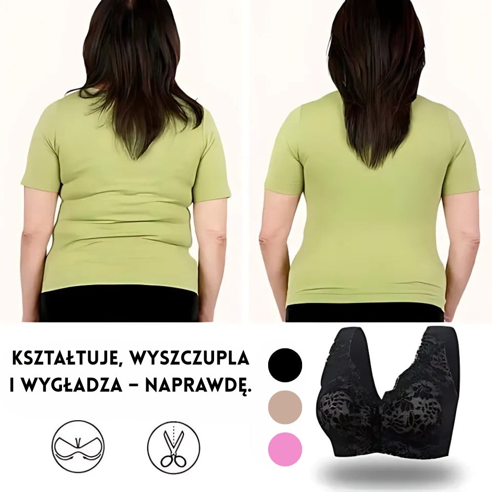 (PACKAGE 3) Wireless Push-Up Bra with Front Closure