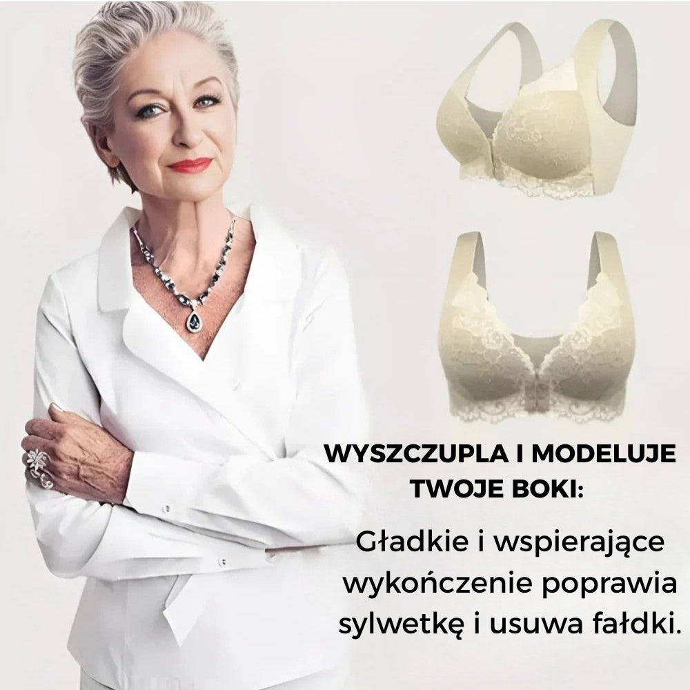 (PACKAGE 3) Wireless Push-Up Bra with Front Closure
