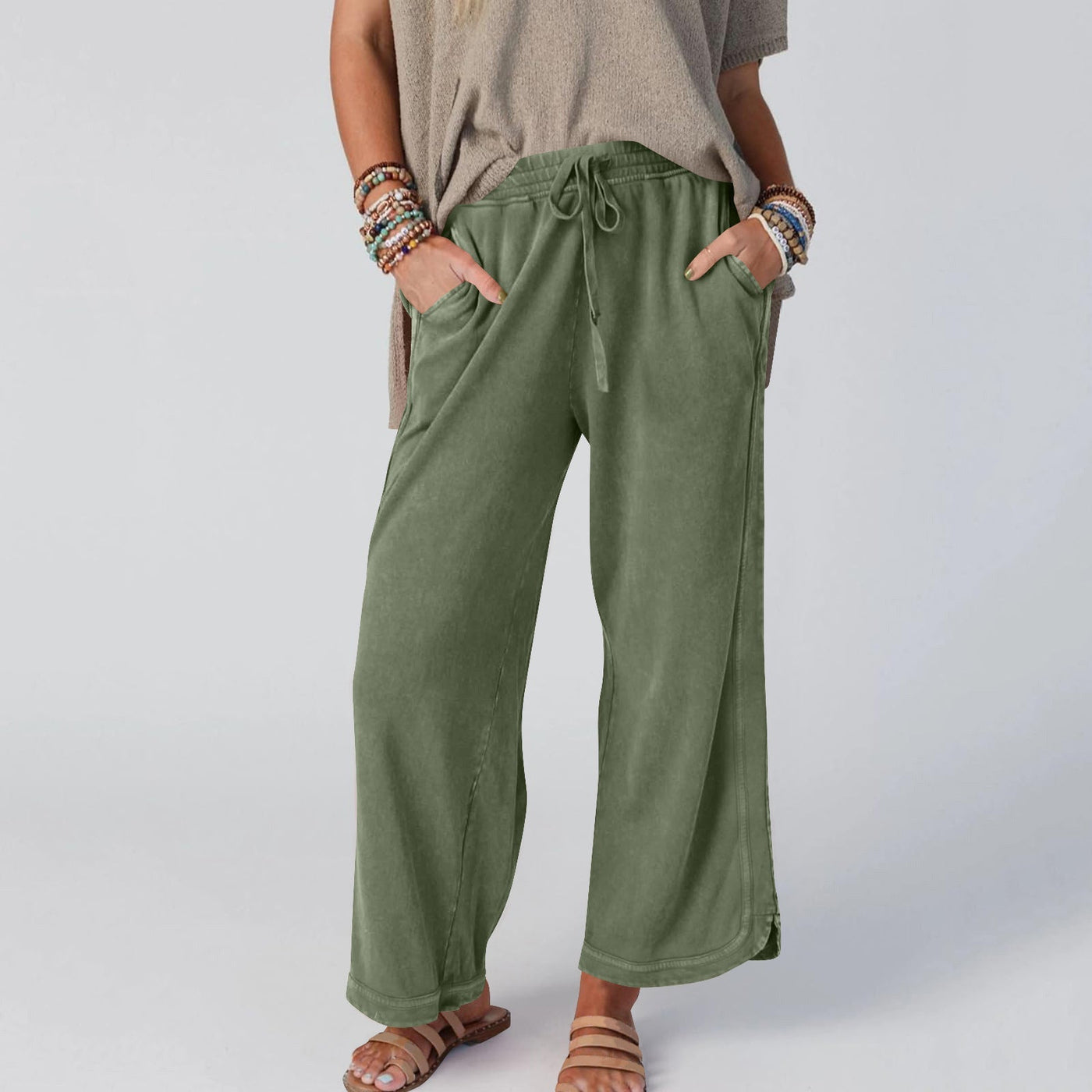 Eva – Timeless Wide-Leg Pants with High Waist
