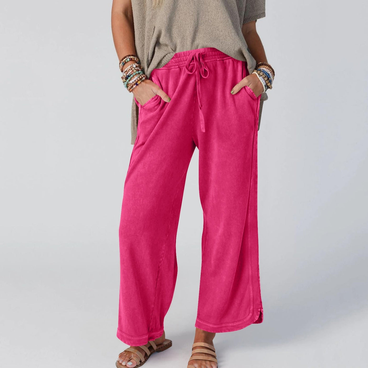 Eva – Timeless Wide-Leg Pants with High Waist