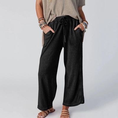 Eva – Timeless Wide-Leg Pants with High Waist