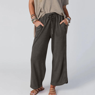 Eva – Timeless Wide-Leg Pants with High Waist