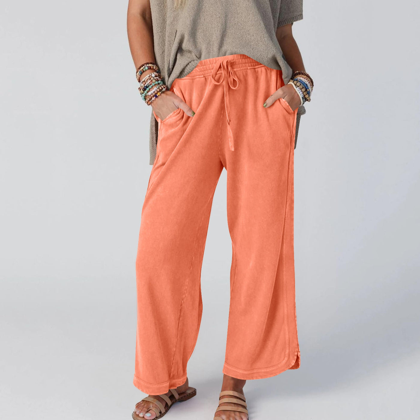 Eva – Timeless Wide-Leg Pants with High Waist