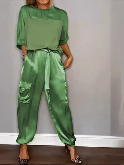 Cathy – Elegant Two-Piece Set for Autumn and Winter