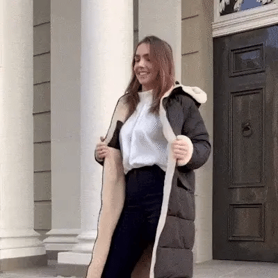 Vera – Long Reversible Quilted Winter Jacket for Women