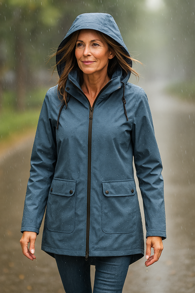 Iveta – Stylish Waterproof Jacket for Rain and Wind