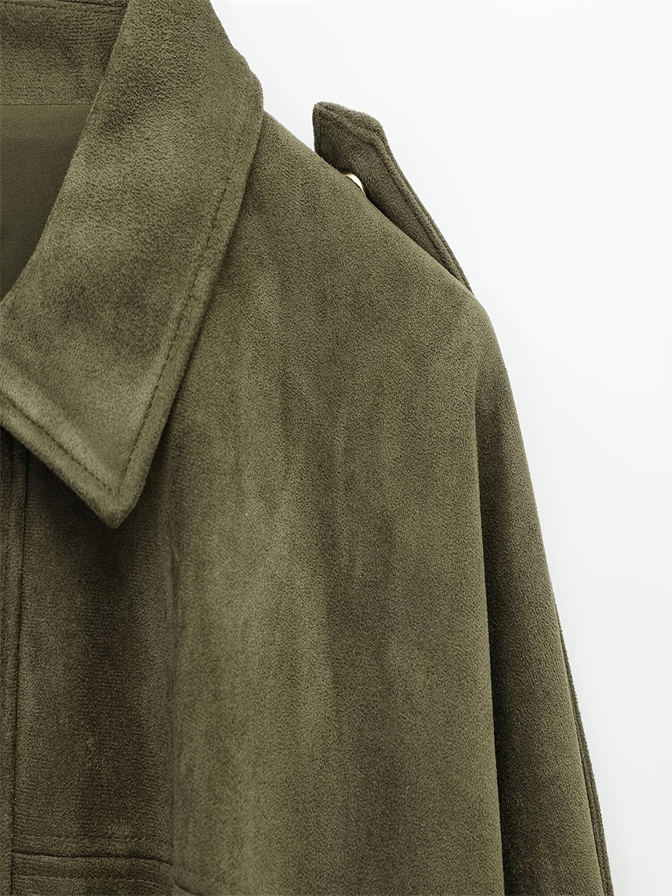 Šárka – Short Suede Jacket in Oversized Cut