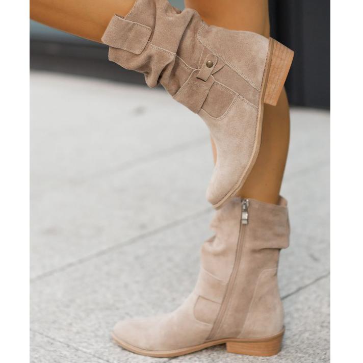 Patricia | Relaxed Suede Ankle Boots