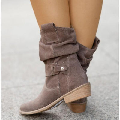 Patricia | Relaxed Suede Ankle Boots