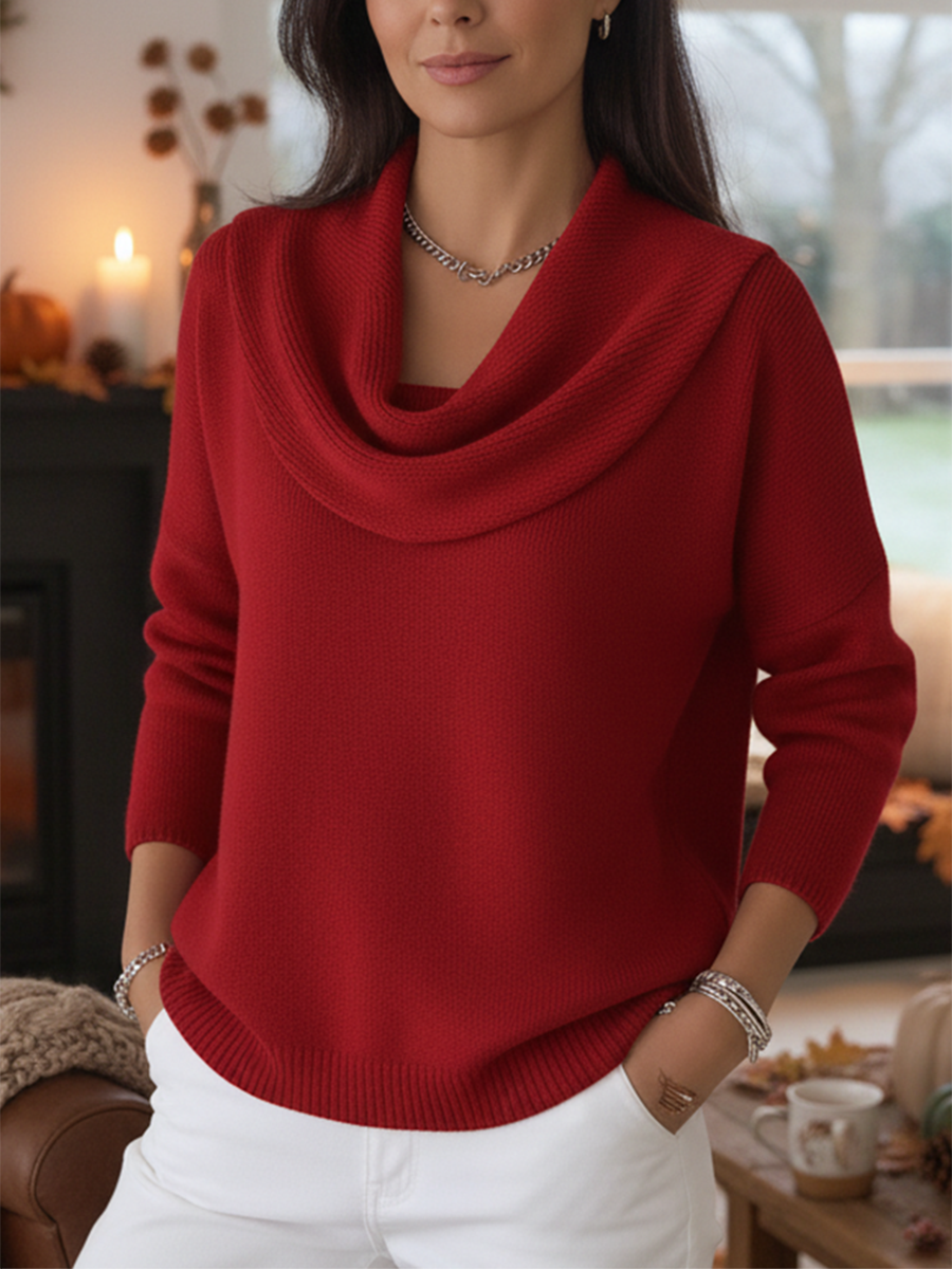 Roslyn – Effortless elegance in a soft, flattering jumper