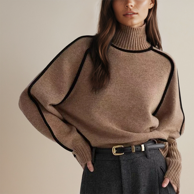 Stacey – Elegant Sweater with Collar for Every Occasion