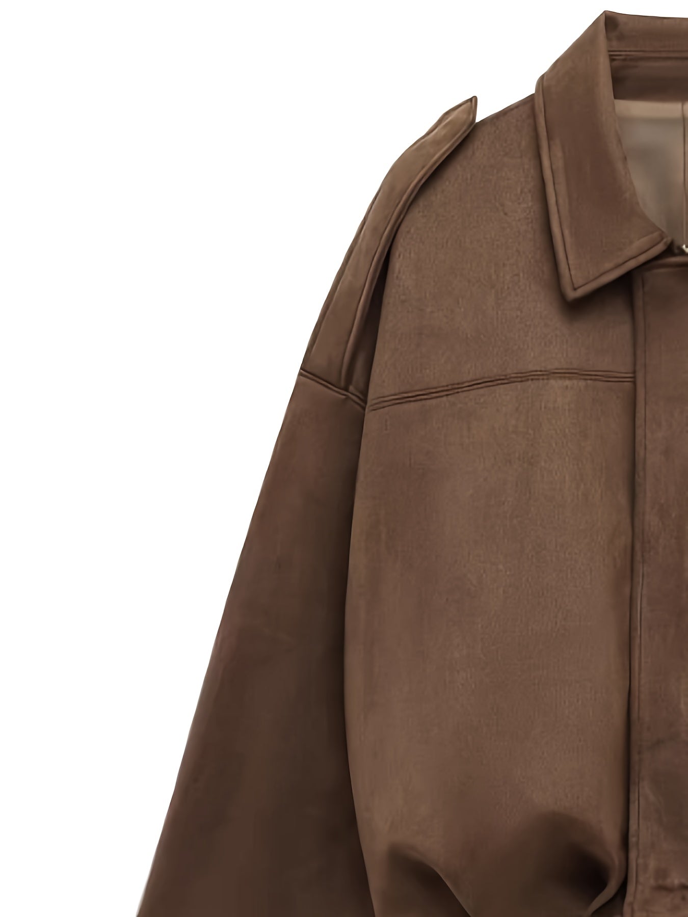 Šárka – Short Suede Jacket in Oversized Cut