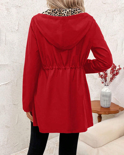 Jenn - Reversible Leopard Print Cardigan