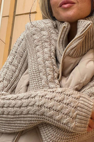 Shelly – Knitted Jacket for Stylish Autumn Days