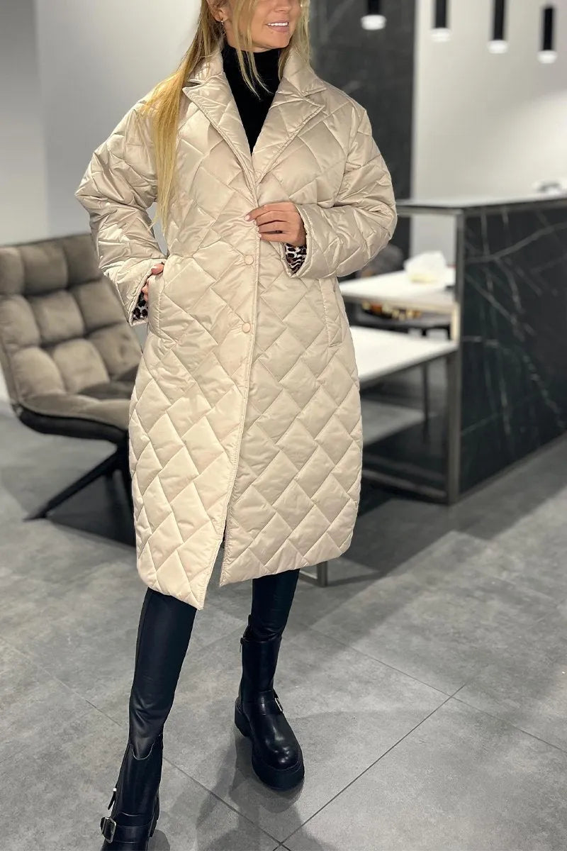 Leona™ | Reversible Quilted Coat