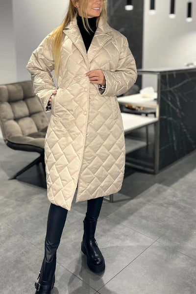 Leona™ | Reversible Quilted Coat