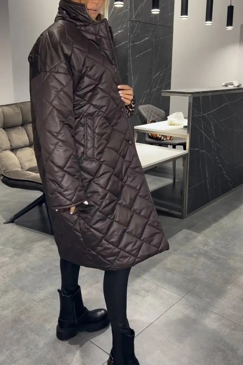 Leona™ | Reversible Quilted Coat