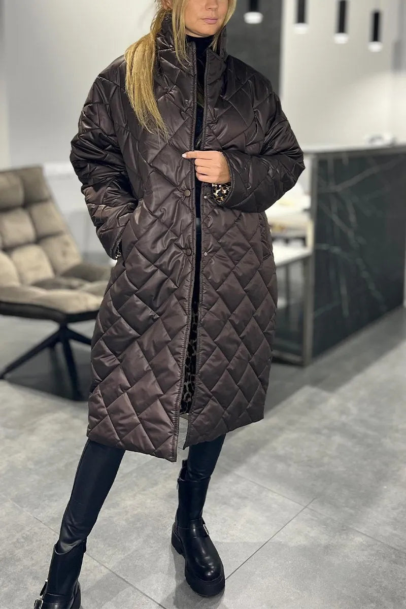 Leona™ | Reversible Quilted Coat
